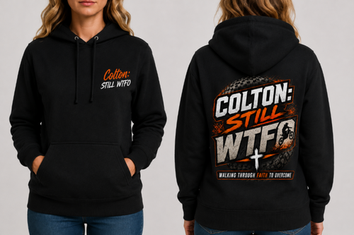 Still WTFO Original Unisex Hoodie  First Edition — Walking Through Faith to Overcome