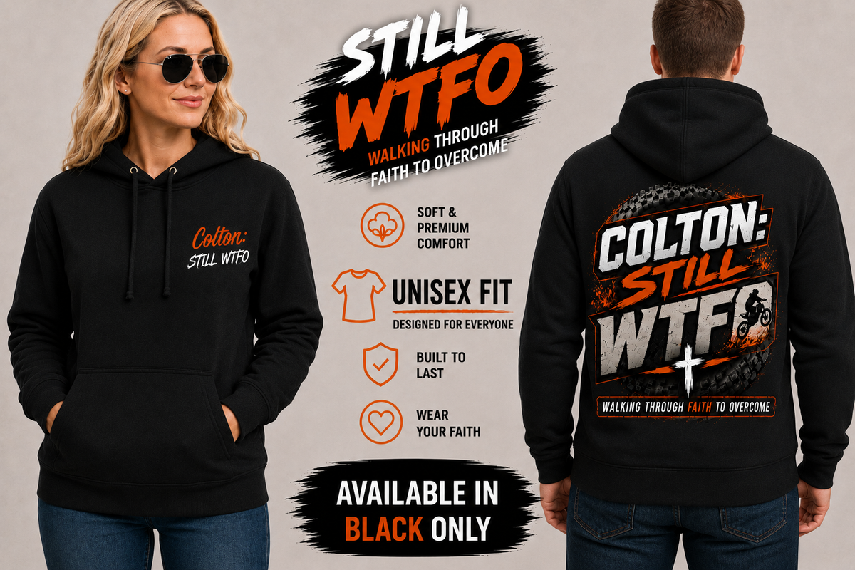 Still WTFO Original Unisex Hoodie  First Edition — Walking Through Faith to Overcome